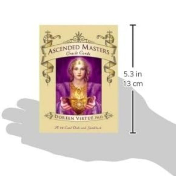Ascended Masters Oracle Cards 44 Card Deck and Guidebook Doreen Virtue Deities - Picture 10 of 11